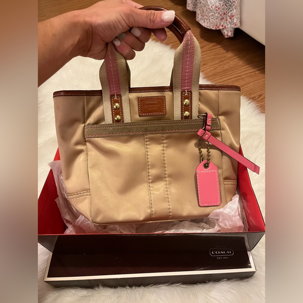 Authentic Vintage Coach Handbag — kept in original box